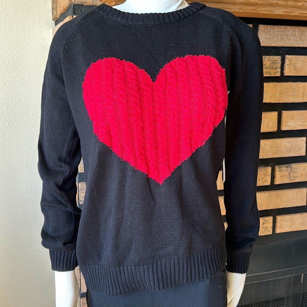 Boho Beautiful Heart Pull Over Sweater